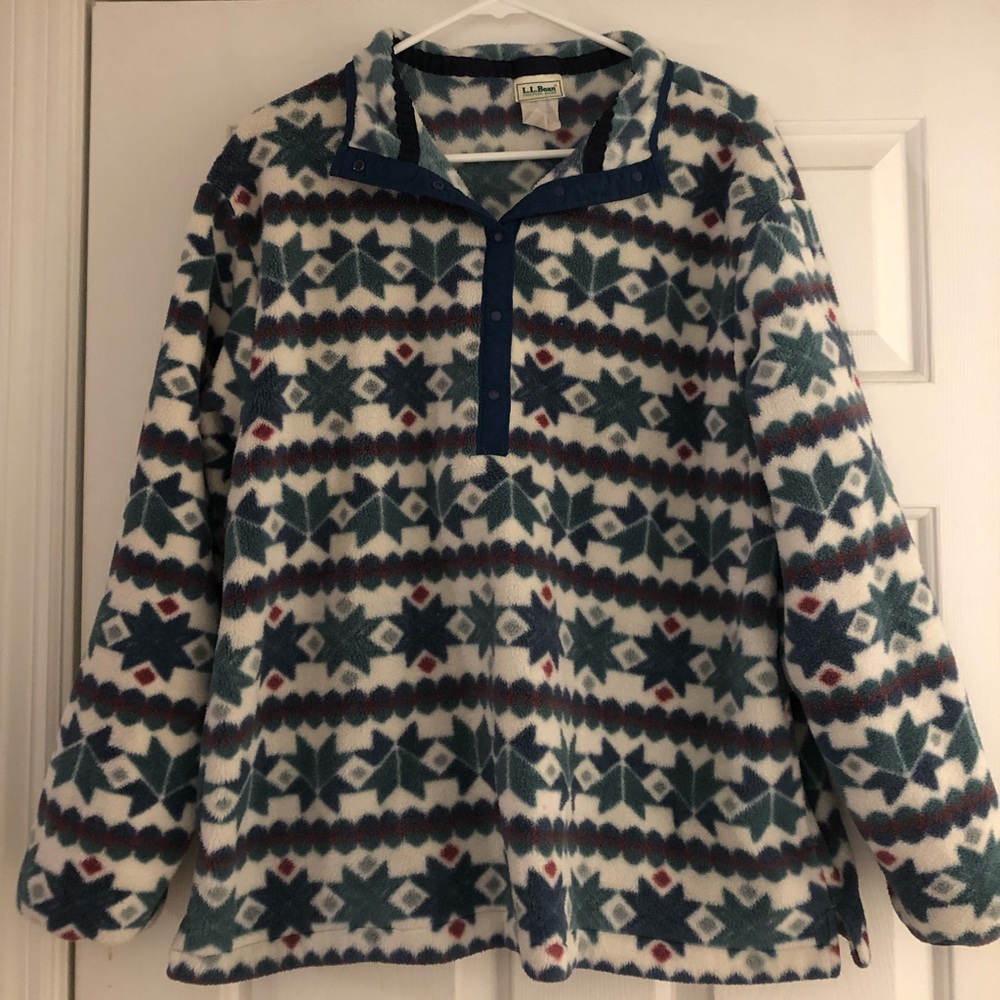 LL bean Vintage Pullover Fleece
